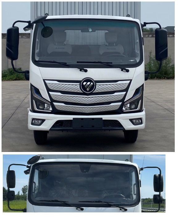 福田牌BJ5128XXY-FK9廂式貨車公告圖片
