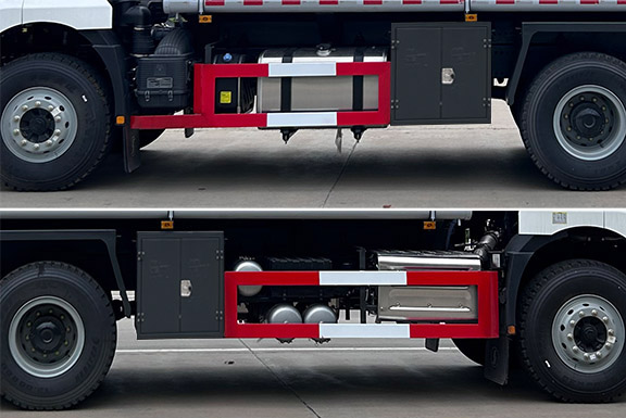 楚飛牌CLQ5251TGY6SX供液車公告圖片