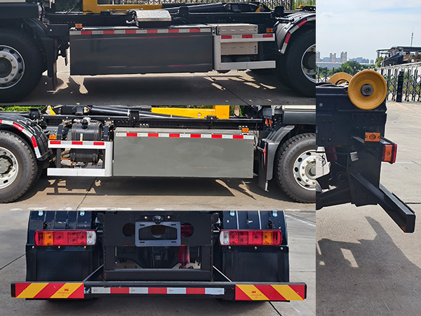 傳旗重科牌CQH5180ZXXZZBEV純電動車廂可卸式垃圾車公告圖片