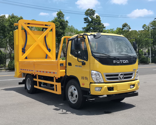 耶律潔牌SWT5120TFZBJ6防撞緩沖車