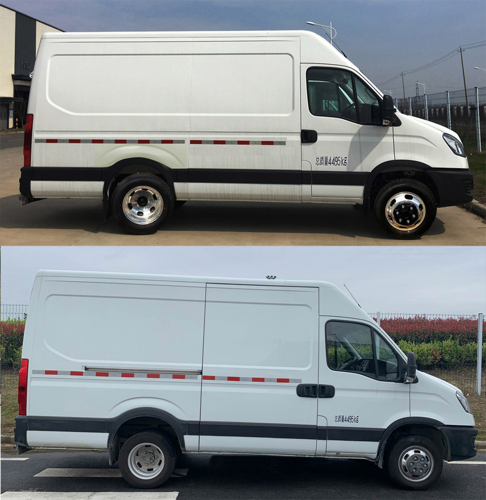 依維柯牌NJ5046XXYEFC廂式貨車公告圖片