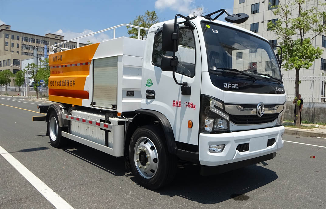 耐伴牌LNB5120GQXBEV純電動(dòng)下水道疏通清洗車