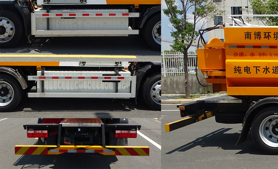 耐伴牌LNB5120GQXBEV純電動下水道疏通清洗車公告圖片