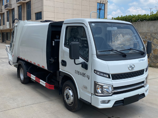 CHD5040ZYSSQBEV型純電動(dòng)壓縮式垃圾車圖片