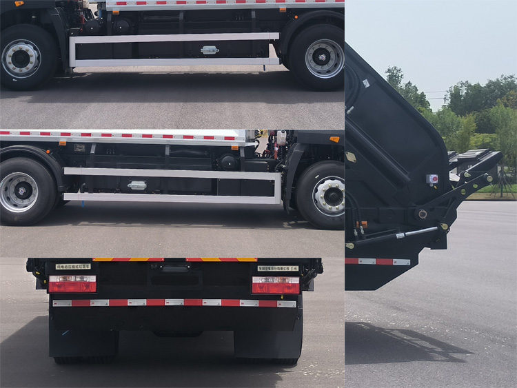 東風牌DFA5180ZYSDBEV純電動壓縮式垃圾車公告圖片