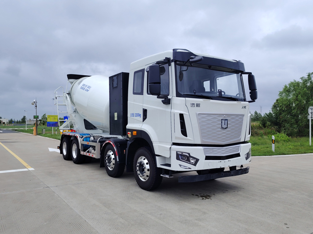 DNC5327GJBBEVGS1型純電動(dòng)混凝土攪拌運(yùn)輸車(chē)圖片