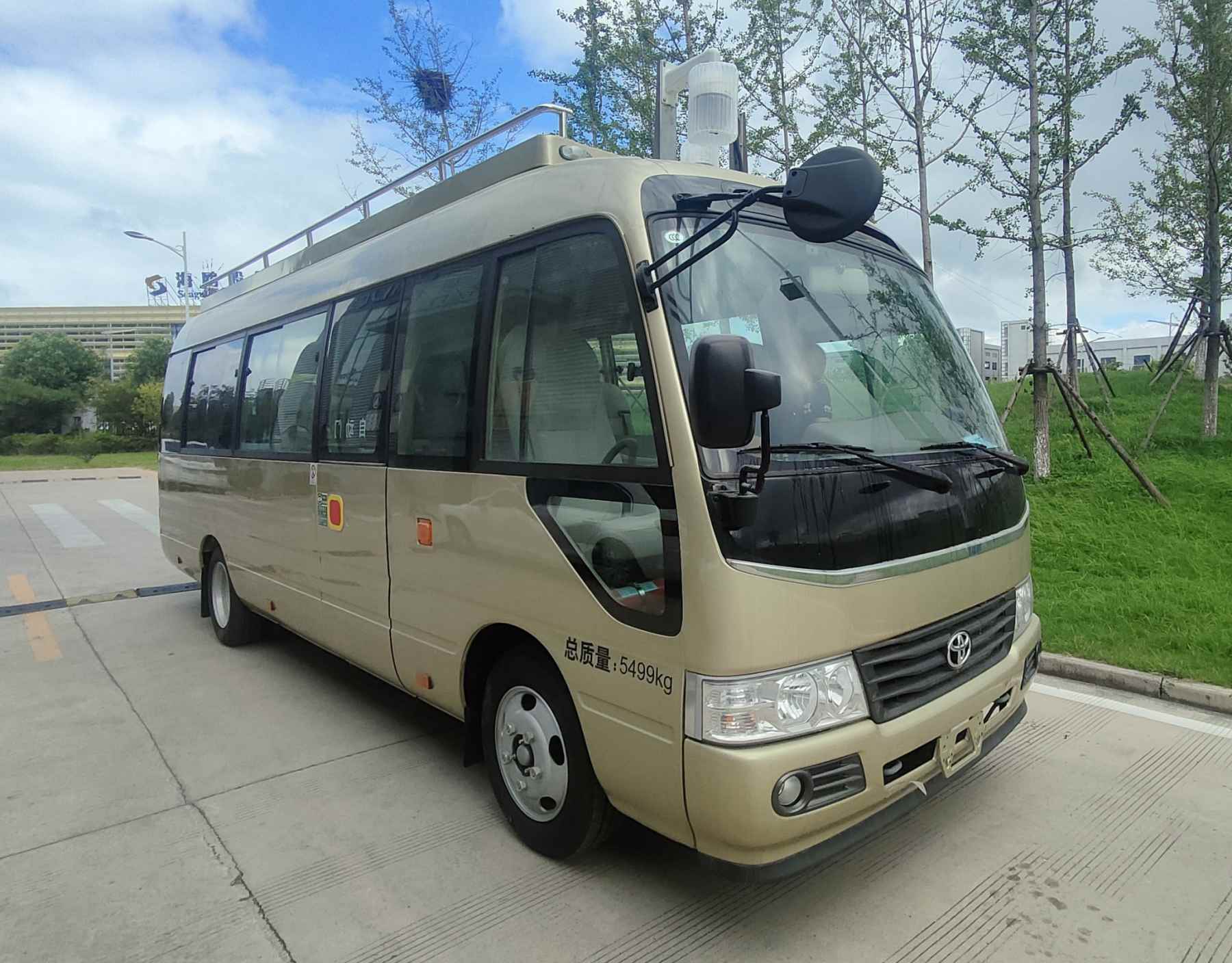 驛路亦家牌YSD5050XJE監(jiān)測車