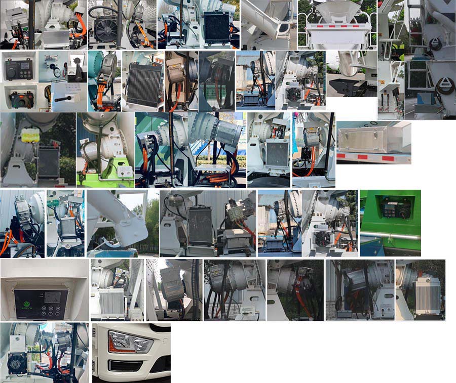 凌宇牌CLY5315GJB29BEVD純電動混凝土攪拌運輸車公告圖片