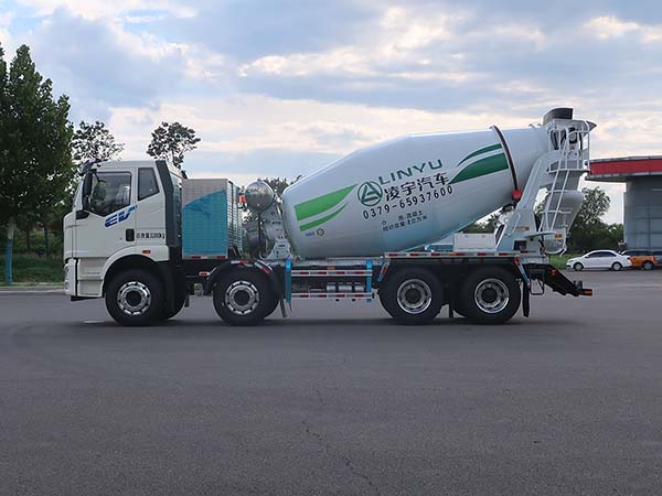 凌宇牌CLY5315GJB29BEVD純電動混凝土攪拌運輸車公告圖片