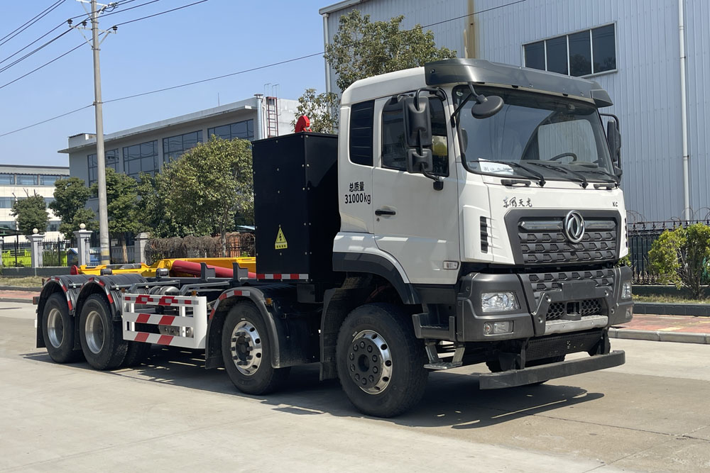 CXK5315ZXXBEV型純電動(dòng)車廂可卸式垃圾車圖片