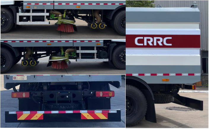 中國(guó)中車牌TEG5182TSL6DF1掃路車公告圖片