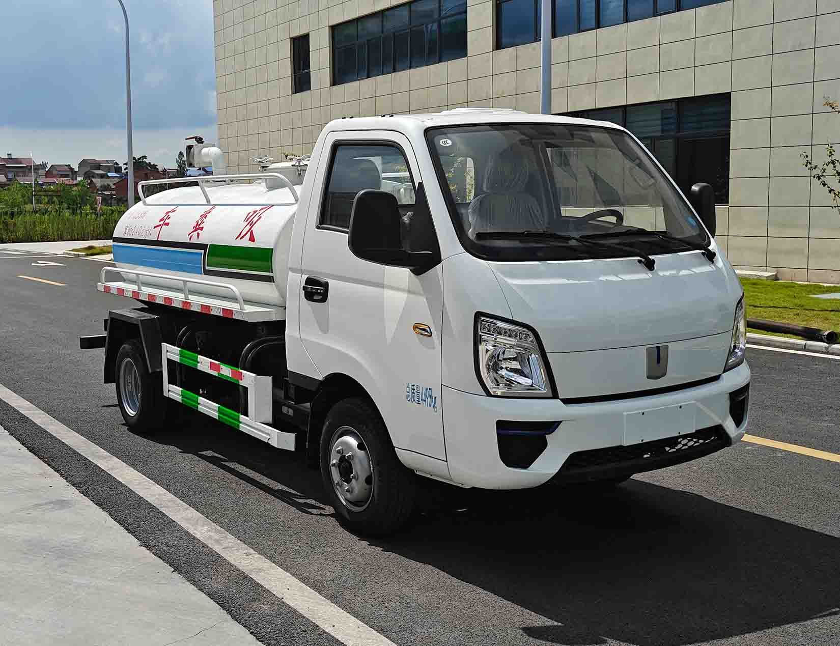 炎帝牌SZD5043GXEZBBEV純電動(dòng)吸糞車(chē)