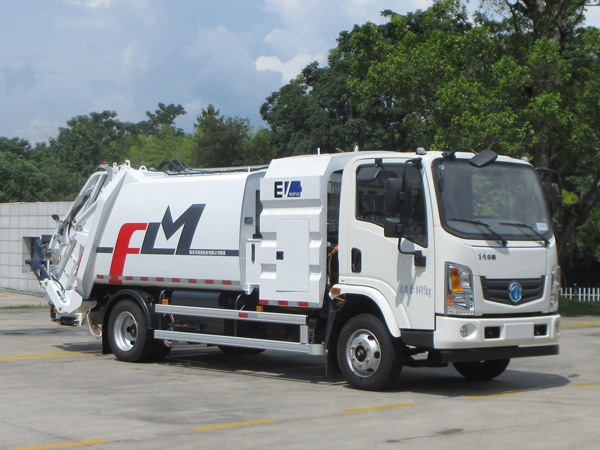 福龍馬牌FLM5080ZYSDTBEV純電動壓縮式垃圾車