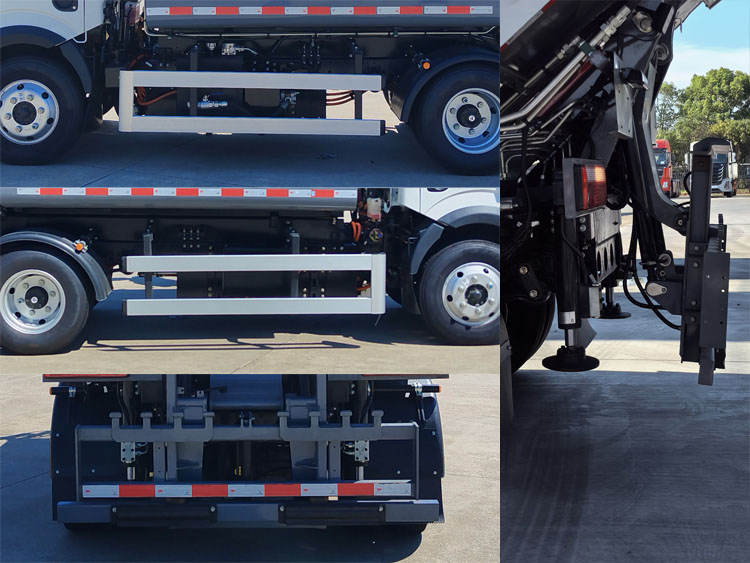 東風(fēng)牌DFA5070ZZZTBEV純電動自裝卸式垃圾車公告圖片