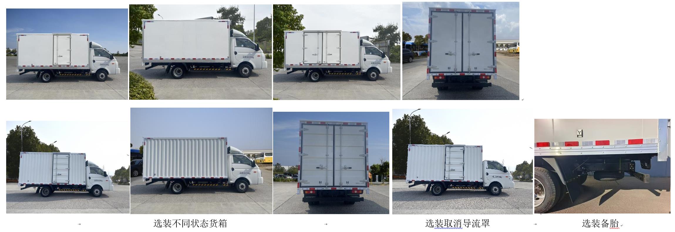 創(chuàng)維牌NJL5041XXYEVC3純電動廂式貨車公告圖片