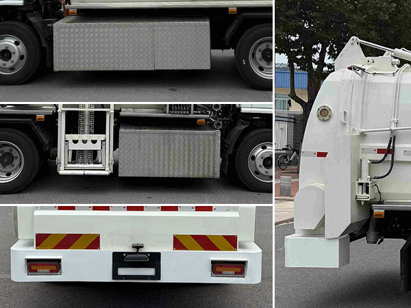 玉驍瓏牌YBH5120TCASXBEV純電動(dòng)餐廚垃圾車(chē)公告圖片