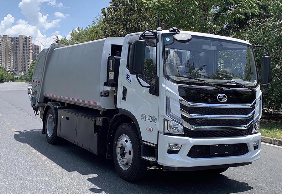 BQJ5140ZYSSHBEV型純電動(dòng)壓縮式垃圾車圖片