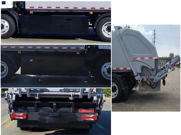 亞潔牌BQJ5140ZYSSHBEV純電動(dòng)壓縮式垃圾車公告圖片