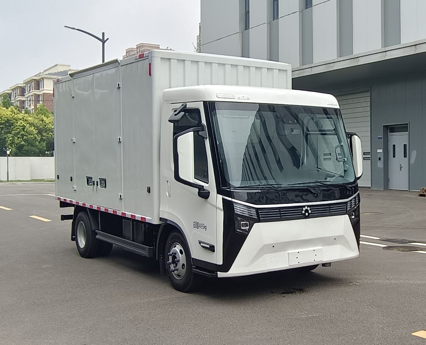 福田牌BJ5040XXYEVZA純電動廂式貨車公告圖片