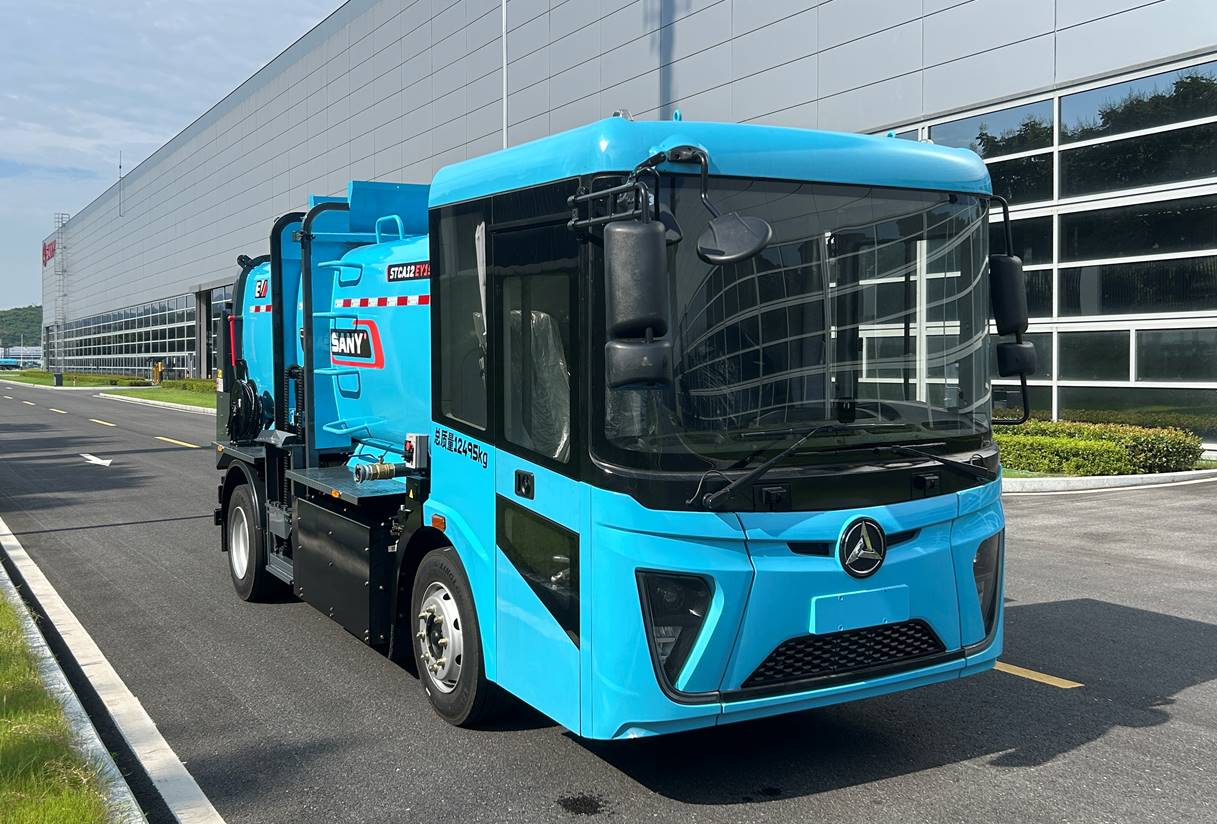三一牌SYS5120TCASYABEV純電動(dòng)餐廚垃圾車