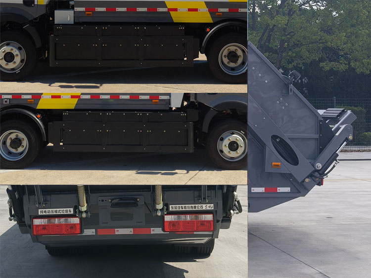 東風牌DFA5100ZYSKBEV純電動壓縮式垃圾車公告圖片