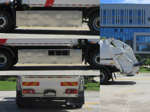 福龍馬牌FLM5183ZYSDFBEVK純電動(dòng)壓縮式垃圾車公告圖片