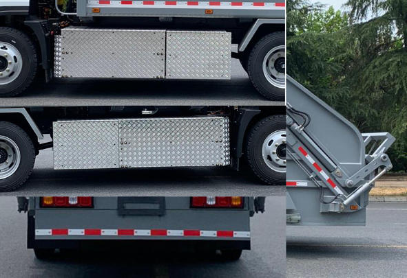 斯太隆牌HZH5120ZYSSXBEVLH純電動壓縮式垃圾車公告圖片