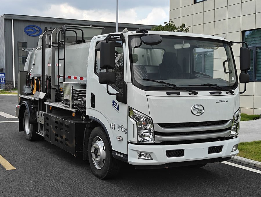 YBH5127TCASHBEV型純電動餐廚垃圾車圖片