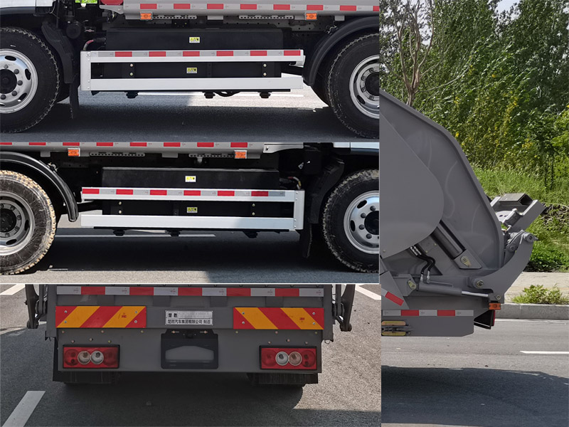 楚勝牌CSC5128ZYSBBEV純電動(dòng)壓縮式垃圾車公告圖片