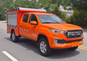 大流量排水抢险车