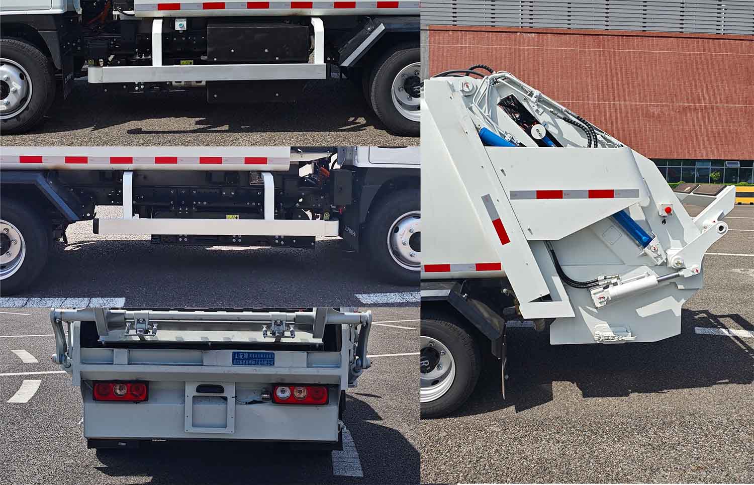 山花牌JHA5047ZYSSHABEV純電動壓縮式垃圾車公告圖片