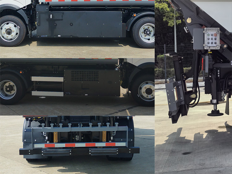 東風(fēng)牌DFA5100ZZZKBEV純電動(dòng)自裝卸式垃圾車公告圖片