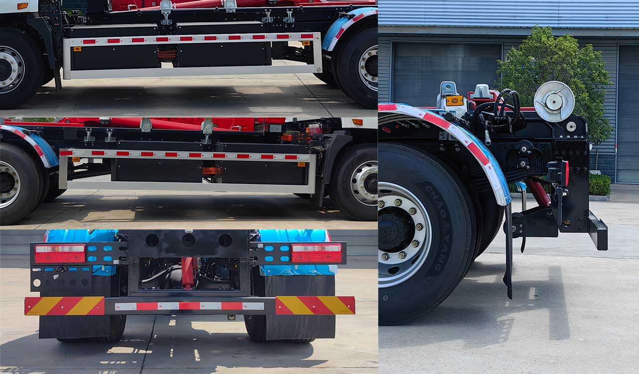 中國中車牌TEG5181ZXXAZCBEV1純電動車廂可卸式垃圾車公告圖片