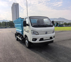 三一牌SYS5040ZZZFTBBEV纯电动自装卸式垃圾车