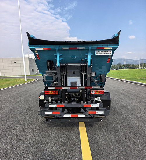 三一牌SYS5040ZZZFTBBEV純電動自裝卸式垃圾車公告圖片