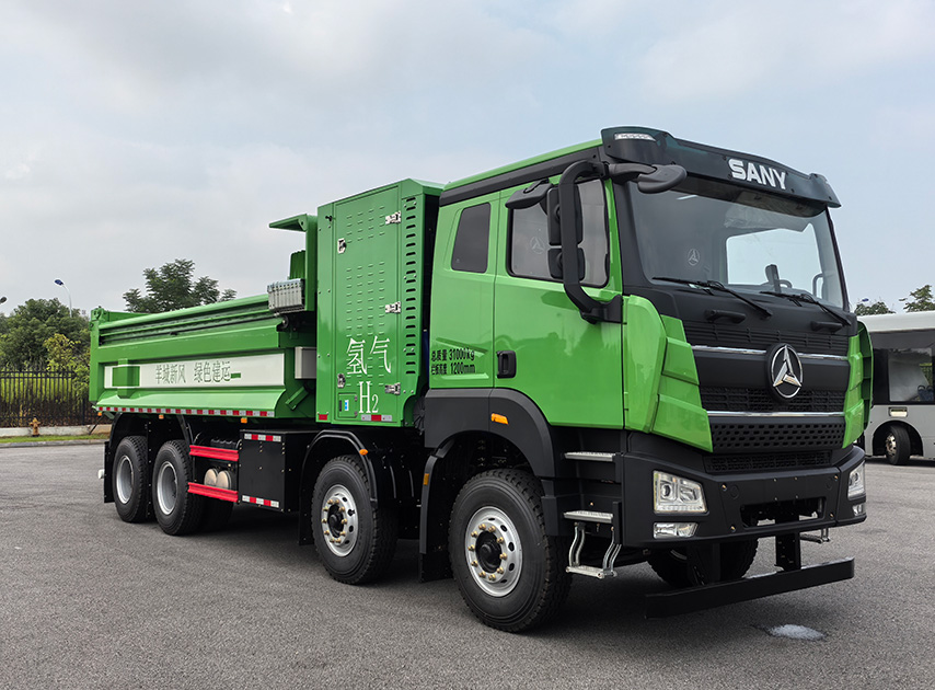 通粵達牌GTD5312ZLJFCEV燃料電池自卸式垃圾車公告圖片