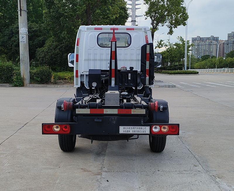 永航星牌YHA5033ZXXSH車廂可卸式垃圾車公告圖片