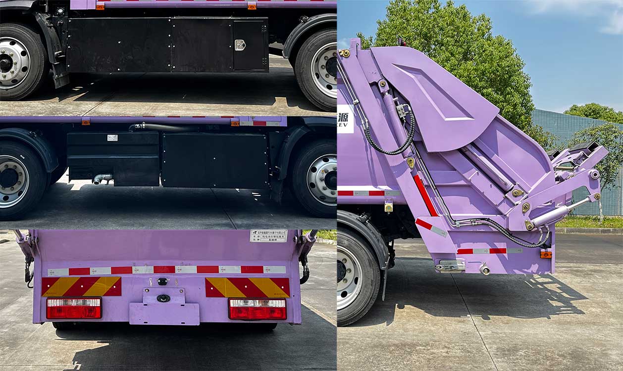 集傲牌TSH5121ZYSBEV純電動(dòng)壓縮式垃圾車公告圖片