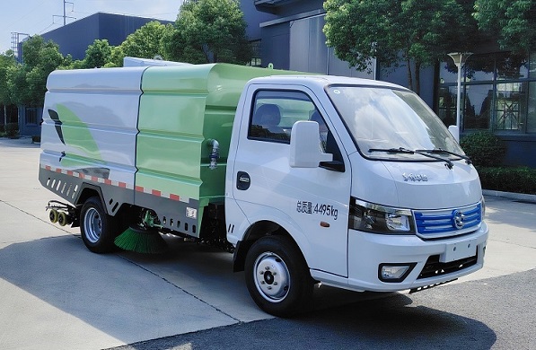 程力威牌CLW5040TXSBEV6SL純電動洗掃車公告圖片