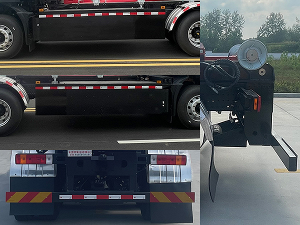 楚帝牌DCD5250ZXXDNBEV純電動(dòng)車廂可卸式垃圾車公告圖片