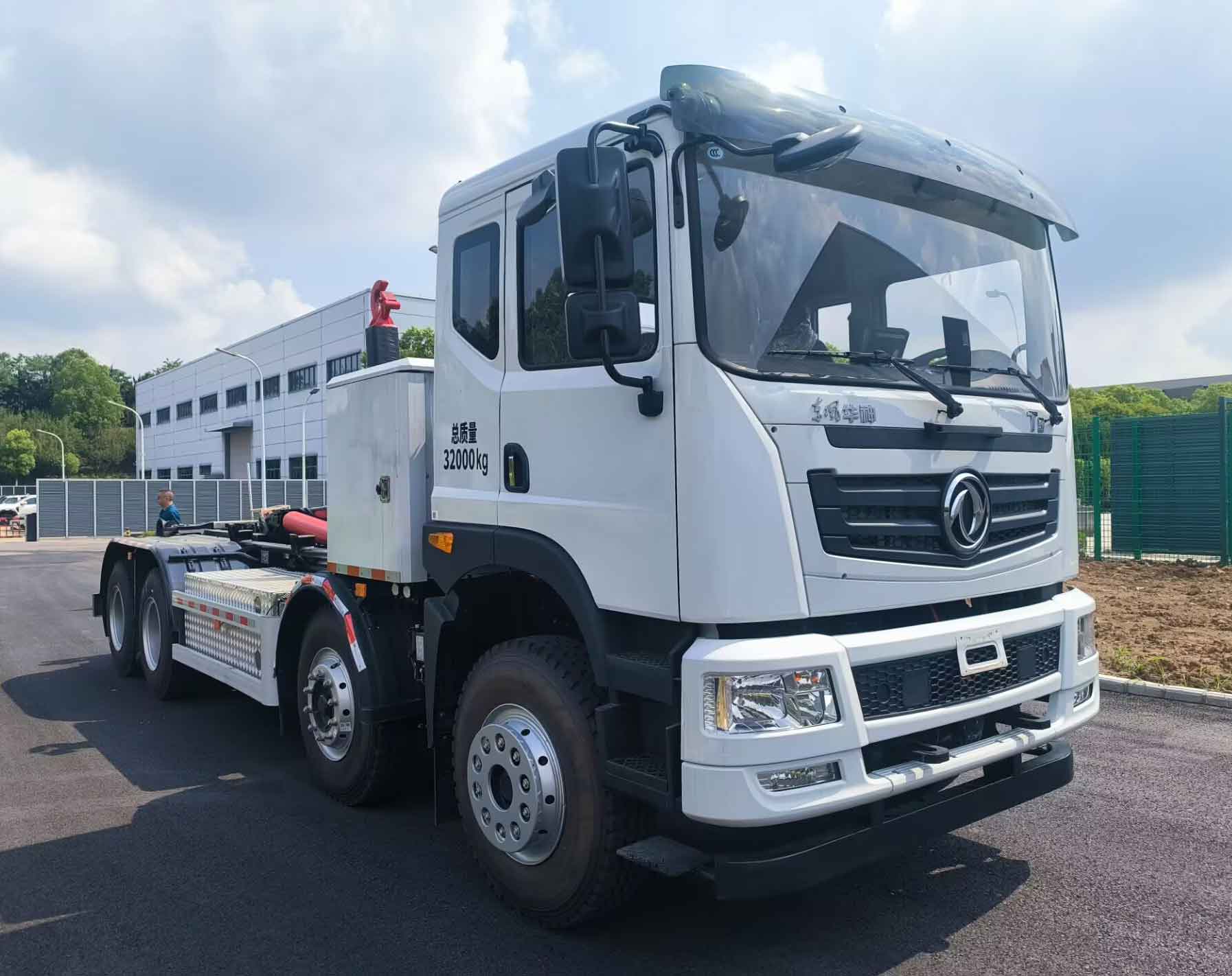 ZHN5320ZXXEQBEV型純電動車廂可卸式垃圾車圖片