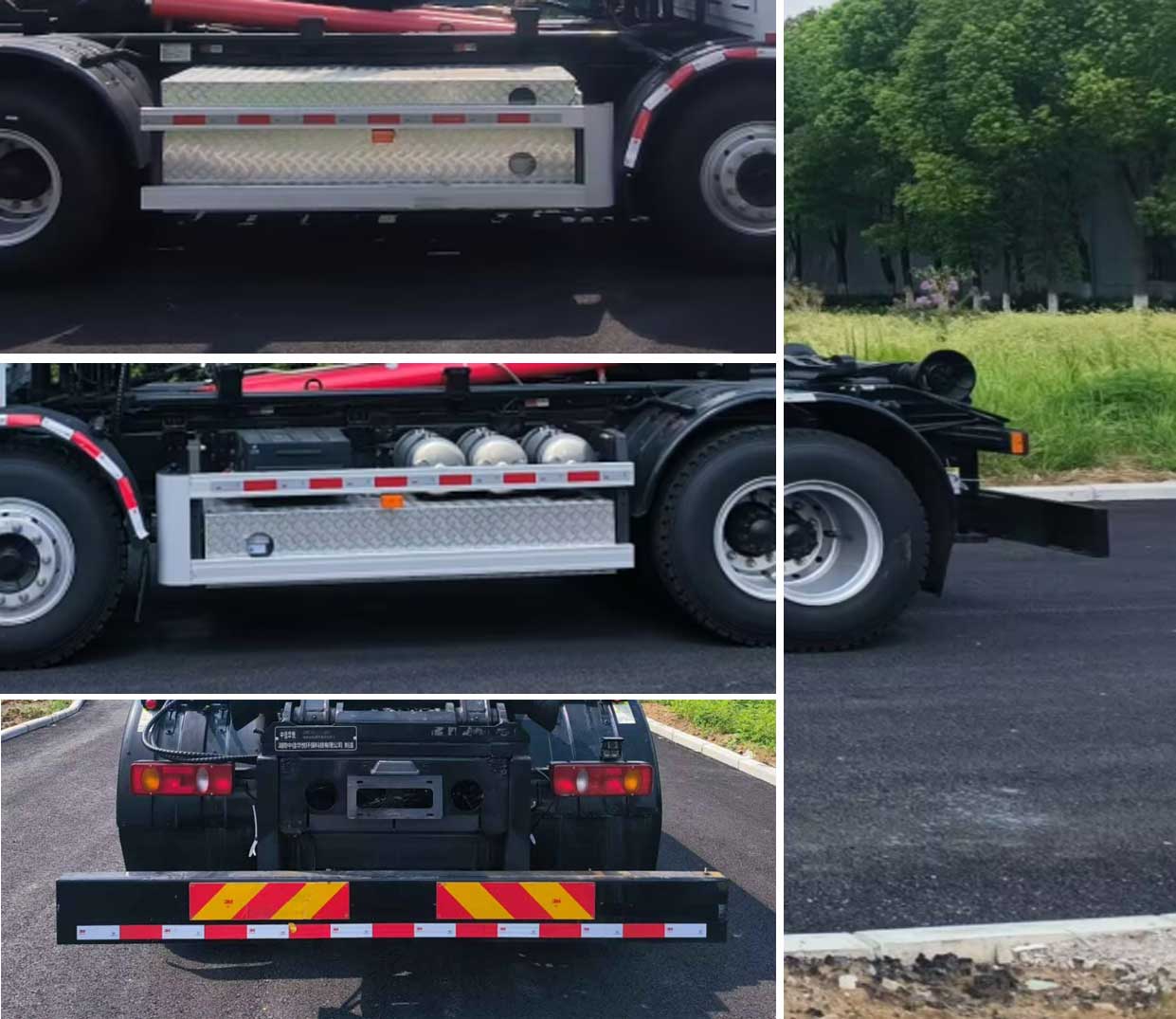 中佳華悅牌ZHN5320ZXXEQBEV純電動(dòng)車廂可卸式垃圾車公告圖片