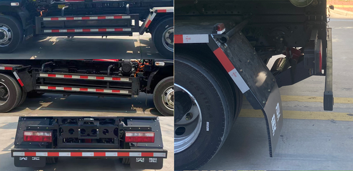 飛碟牌FD5120ZXXW63BEV-1純電動(dòng)車(chē)廂可卸式垃圾車(chē)公告圖片