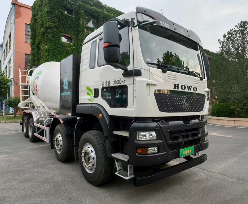 SDX5318GJBBEV2型純電動(dòng)混凝土攪拌運(yùn)輸車(chē)圖片