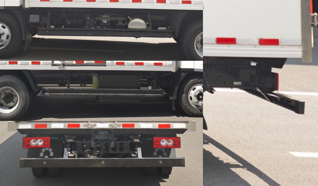 福田牌BJ5040XLCEVZA純電動(dòng)冷藏車公告圖片