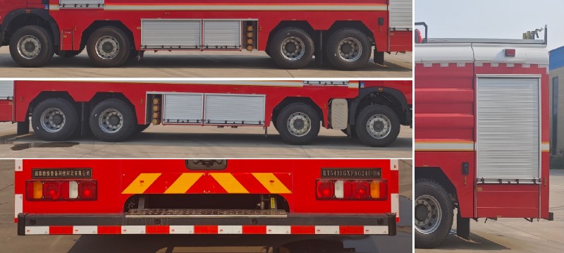 潤泰牌RT5431GXFSG240/H6水罐消防車公告圖片