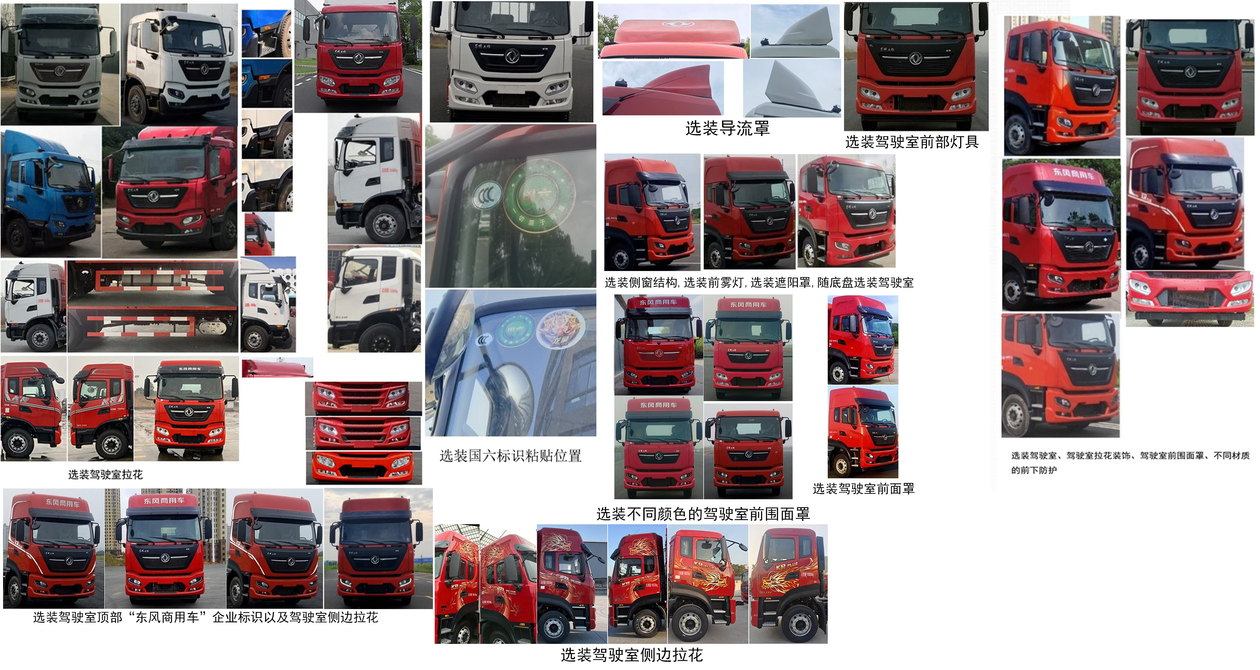 東風(fēng)牌DFH5170XYKEX6A翼開啟廂式車公告圖片