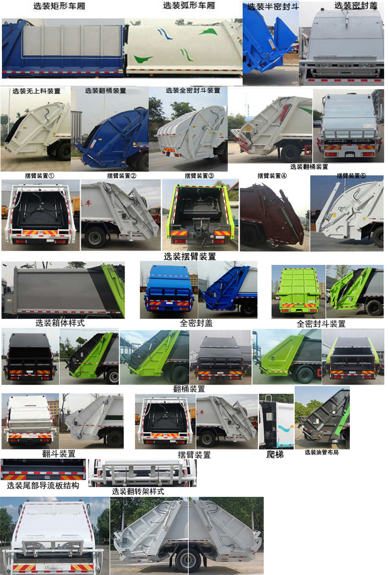 楚勝牌CSC5186ZYSB6壓縮式垃圾車公告圖片