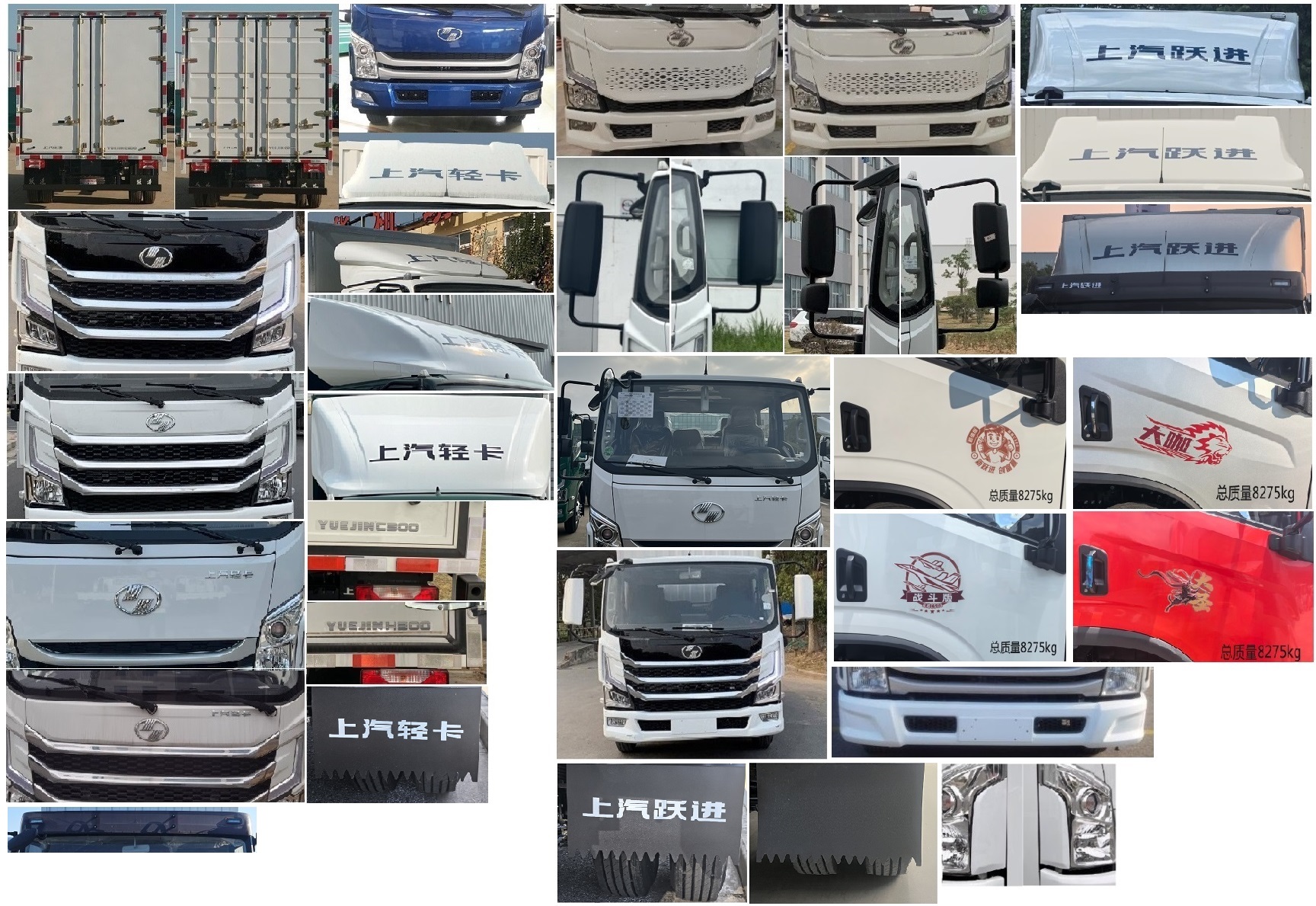 躍進牌SH5083XXYZFDDMS廂式運輸車公告圖片