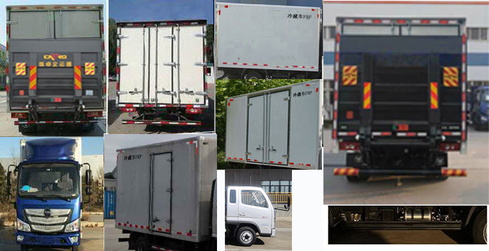 福田牌BJ5044XLC-FM冷藏車公告圖片